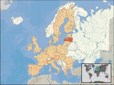 Lativa in Europa
