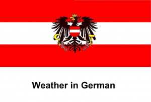 Weather in German