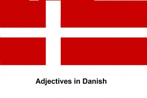 Adjectives in Danish